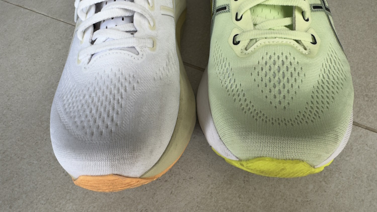 ASICS Gel Kayano 32 vs 31 Toe Box ASICS Gel Kayano 32 vs 31 Toe Box