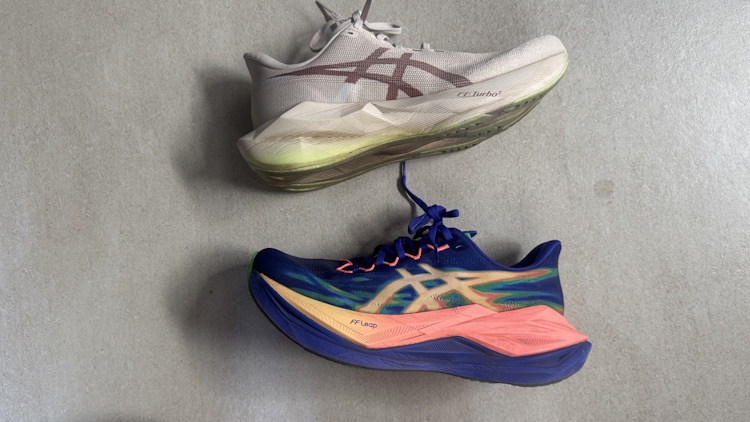 ASICS Novablast 6 and Superblast 3