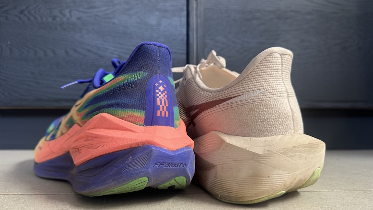 ASICS Novablast 6 and Superblast 3 - Heels 