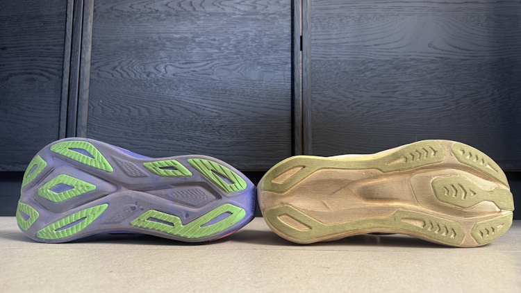 ASICS Novablast 6 and Superblast 3 - Outsole Wide
