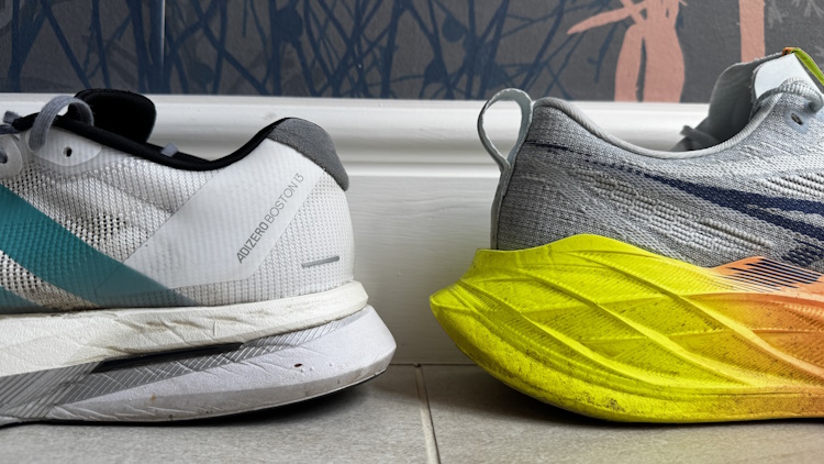 Adidas Boston 13 vs ASICS Superblast 2 HEEL Stack