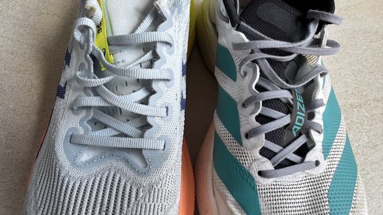 Adidas Boston 13 vs ASICS Superblast 2 Laces
