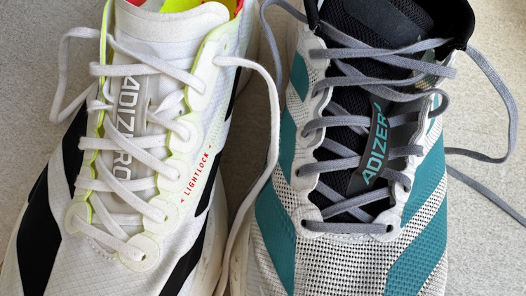 Adidas Boston 13 vs Adidas Adios Pro 4 laces Adidas Boston 13 vs Adidas Adios Pro 4 laces