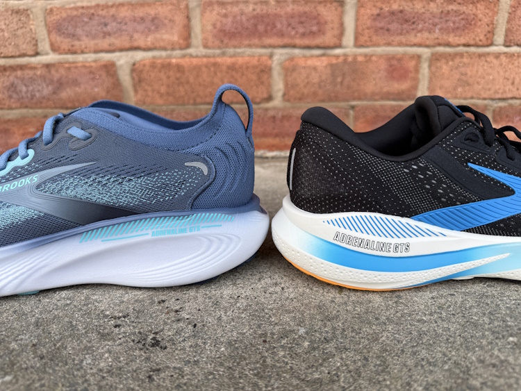 Adrenaline GTS 25 vs GTS 24 Stack Height