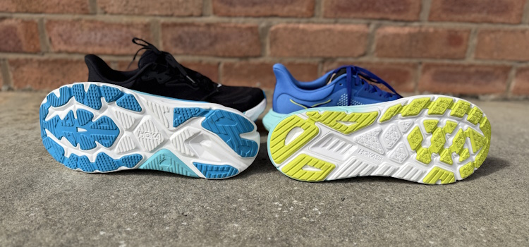 Arahi 8 vs Arahi 7 Outsoles Arahi 8 vs Arahi 7 Outsoles