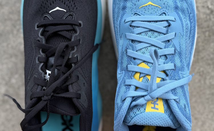 Arahi 8 vs Clifton 10 Lacing Arahi 8 vs Clifton 10 Lacing