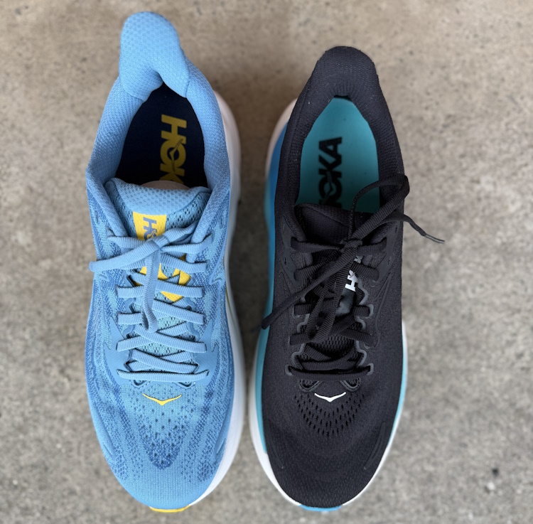 Arahi 8 vs Clifton 10 Toe Box Arahi 8 vs Clifton 10 Toe Box