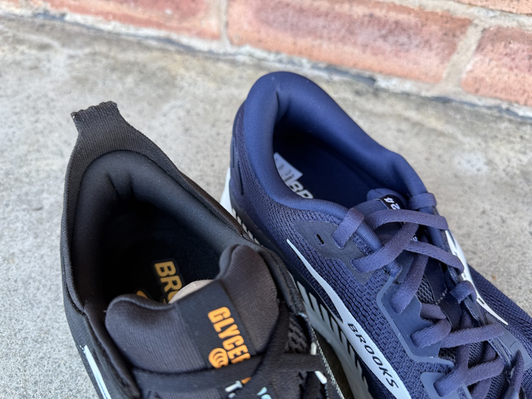 Beast GTS 24 Vs Glycerin GTS 22 Heel Collar