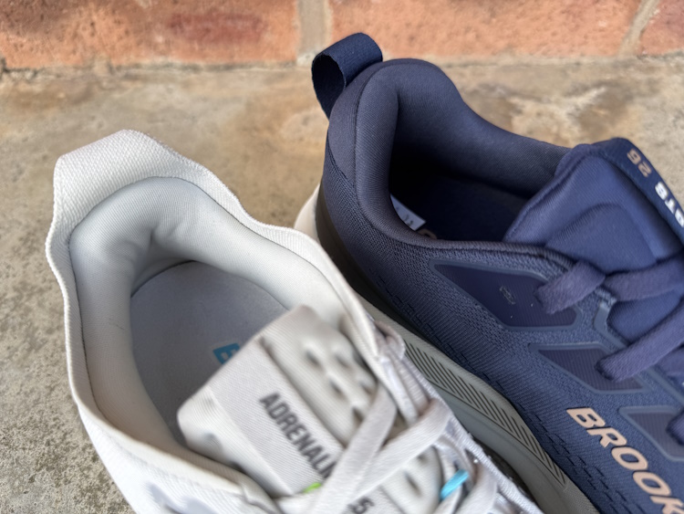 Beast GTS 26 vs Adrenaline GTS 25 - Heel Collar