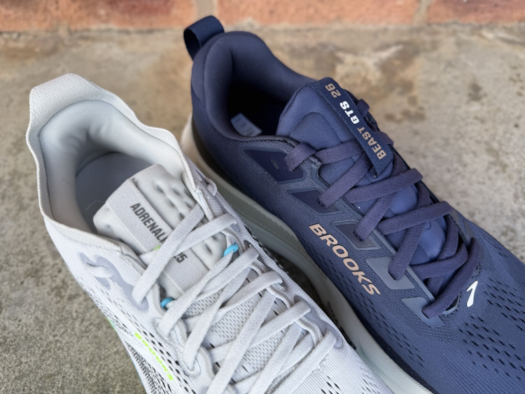 Beast GTS 26 vs Adrenaline GTS 25 - Lacing and Tongue