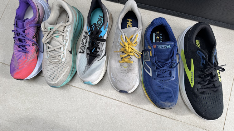 Best Beginners Running shoes Rocket Arahi 1080 Megablast Ghost Max Vomero