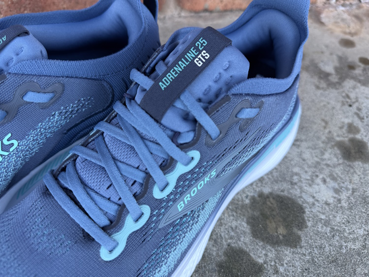 Brooks Adrenaline GTS 25 Lacing