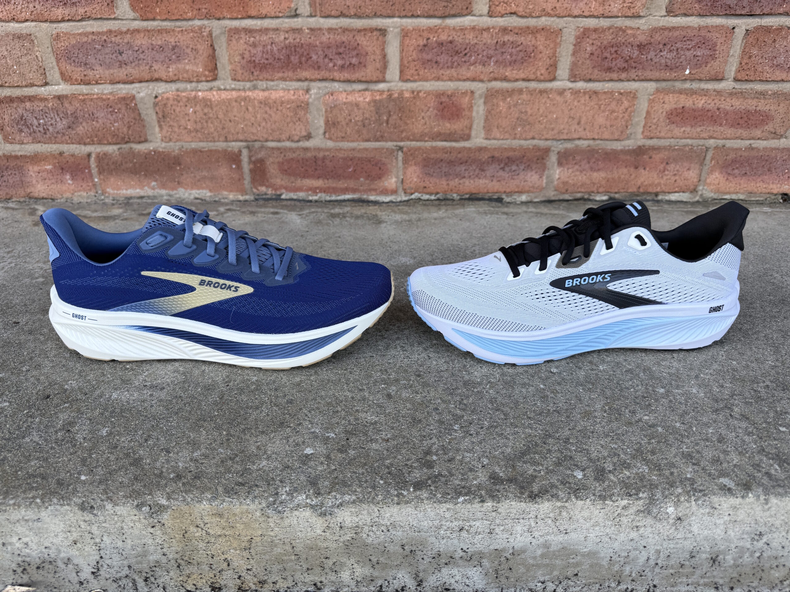 Brooks Ghost 17 vs 18 Forefoot 