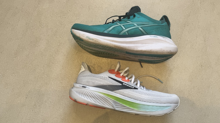Brooks Ghost 17 vs ASICS Gel Nimbus 27 HERO3 Brooks Ghost 17 vs ASICS Gel Nimbus 27 HERO3