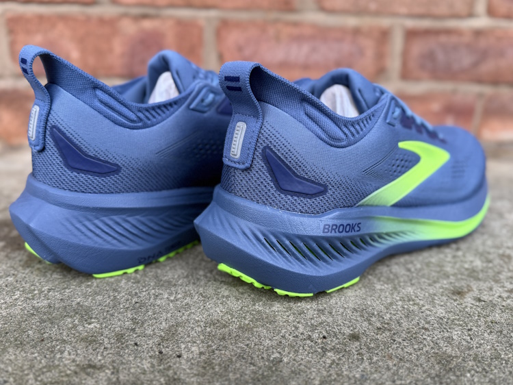 Brooks Glycerin 23 Heel Side View