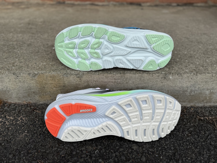 Ghost 17 vs Clifton 10 Outsoles