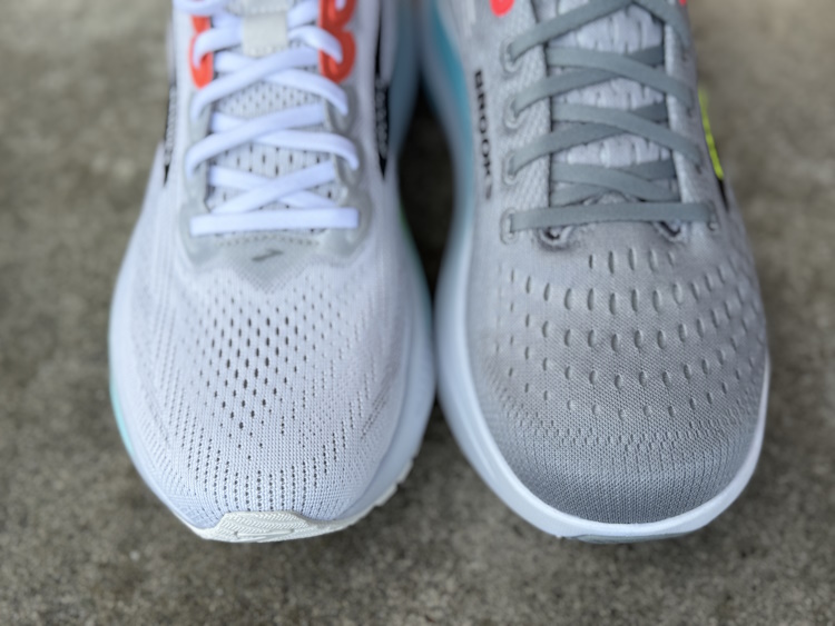 Ghost 17 vs Ghost Max 3 Toe Box Ghost 17 vs Ghost Max 3 Toe Box
