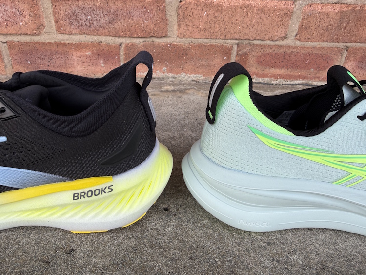 Glycerin 23 and Nimbus 28 - Heel Stack Glycerin 23 and Nimbus 28 - Heel Stack