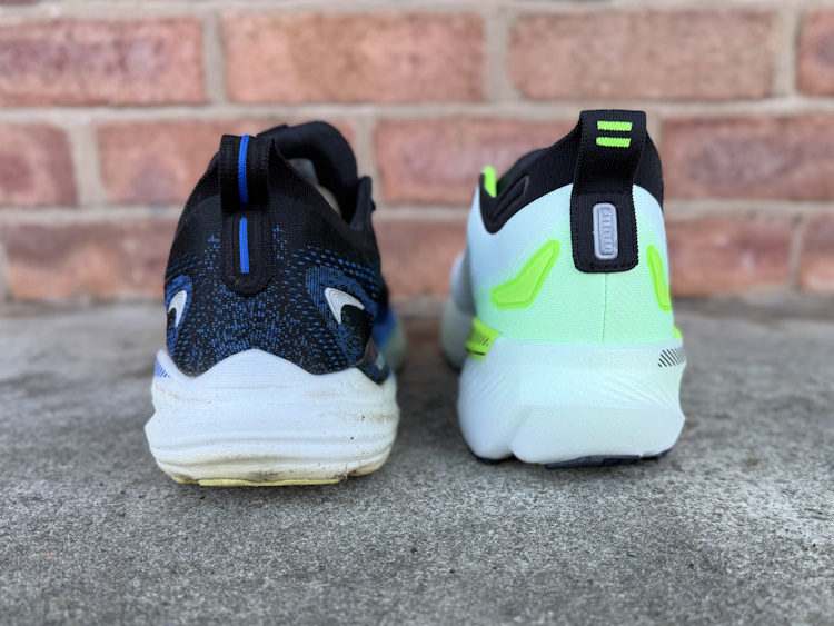 Glycerin GTS 22 Vs GTS 23 Rear Heel