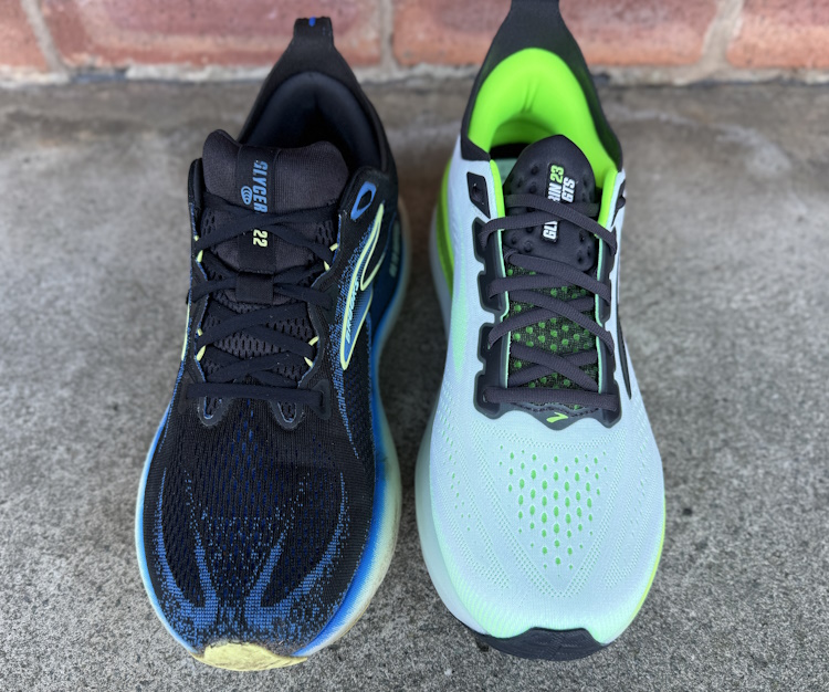 Glycerin GTS 22 Vs GTS 23 Toe Box