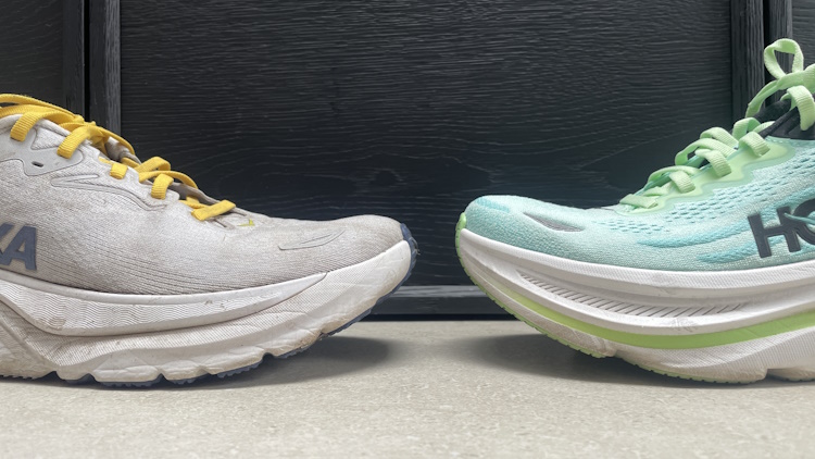 HOKA Arahi 8 vs Bondi 9 Rockers 2