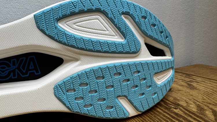 HOKA Rocket X3 Outsole Forefoot Close HOKA Rocket X3 Outsole Forefoot Close