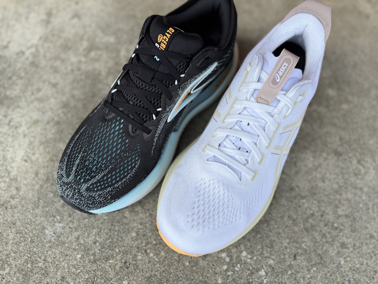 Kayano 32 vs Glycerin GTS 22 Heel Collar Toe Box