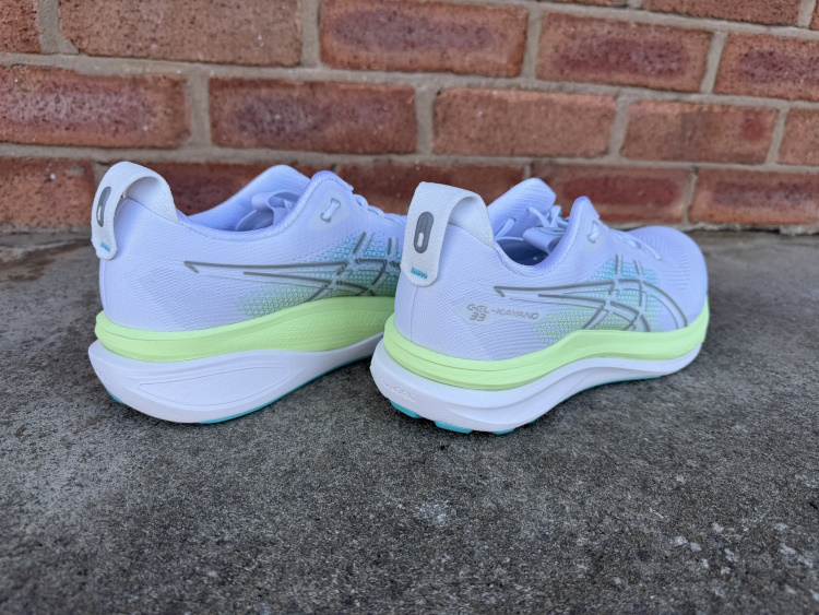 ASICS Kayano 33 Heel Stack