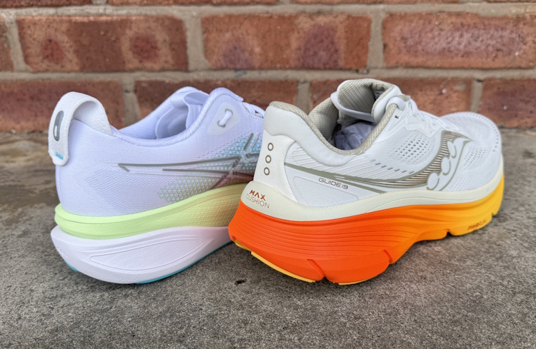 Kayano 33 and Guide 19 - Heel