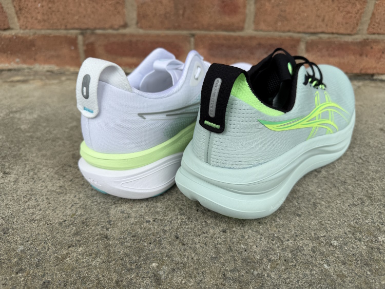 Kayano 33 & Nimbus 28 - Heel Side