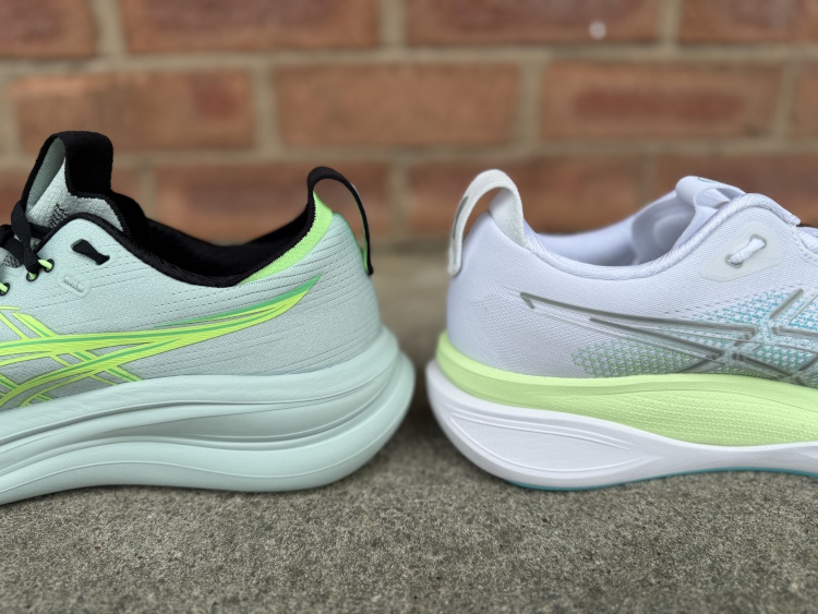 Kayano 33 & Nimbus 28 - Heel Stack