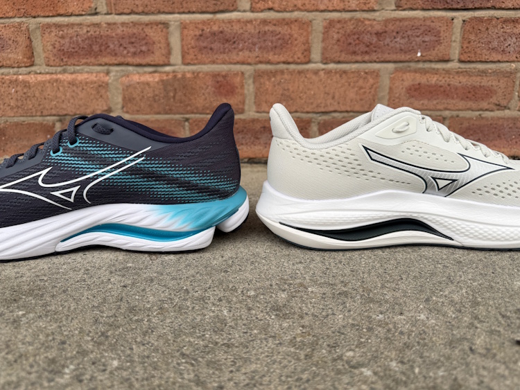 Mizuno Wave Inspire 22 vs 21 - Heel Stack Mizuno Wave Inspire 22 vs 21 - Heel Stack