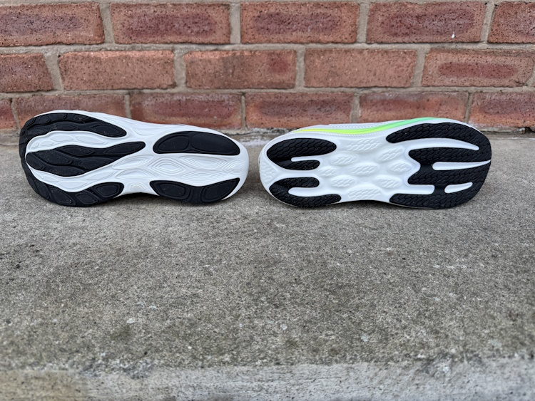 New Balance 1080v14 vs 1080v15 Outsoles