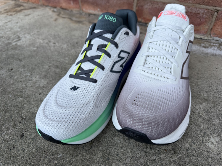 New Balance 1080v14 vs 1080v15 Toe Box