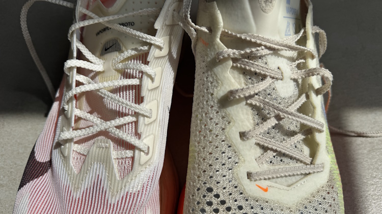 Nike Vaporfly 4 vs Vaporfly 3 Laces