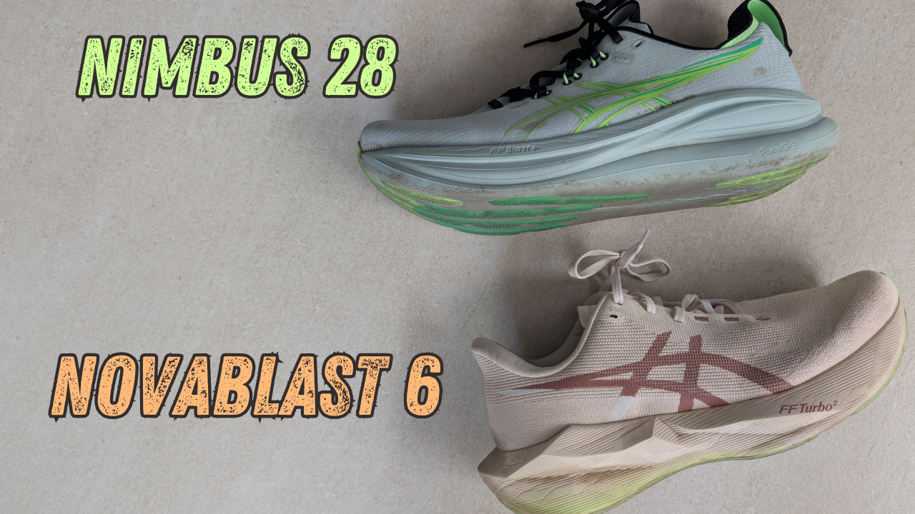 Nimbus 28 vs Novablast 6 Nimbus 28 vs Novablast 6