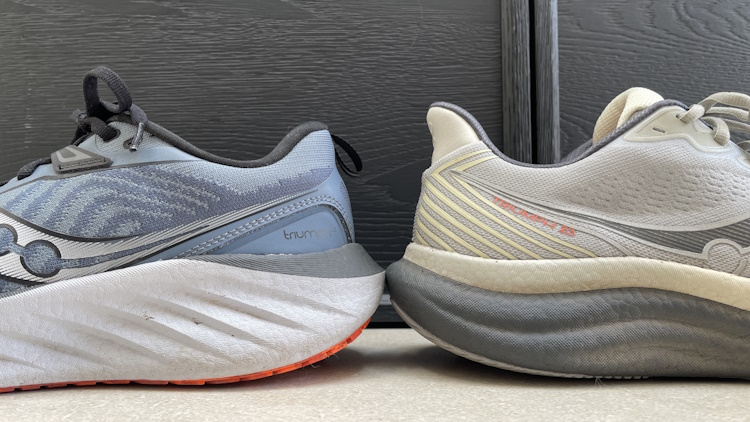 Saucony Triumph 23 vs Triumph 22 Stack Height